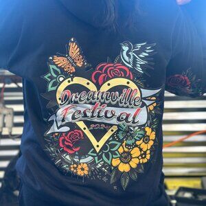 Dreamville Music Festival 2024 Tattoo Design Roses Hoodie